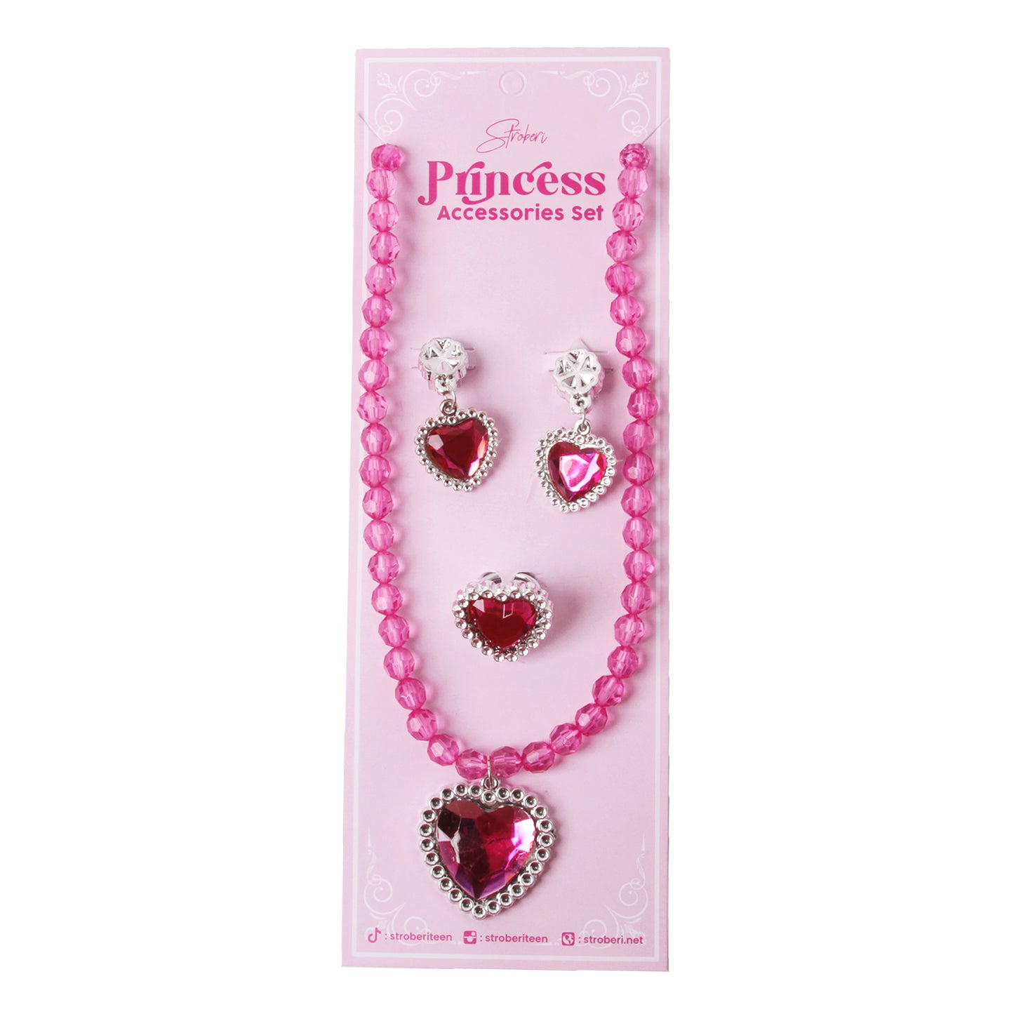 Stroberi Beads Jewelry Set