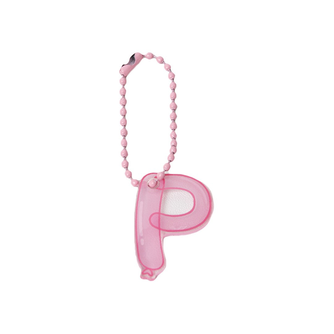 Stroberi Bubbly Alphabet Keychain