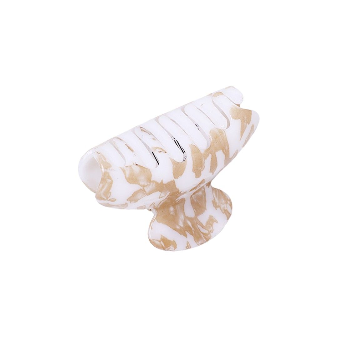 Stroberi Basic Curved Marble Hair Clip