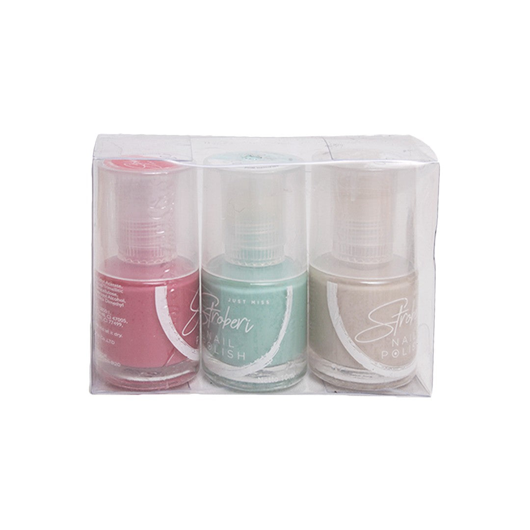 Stroberi Nail Polish Set