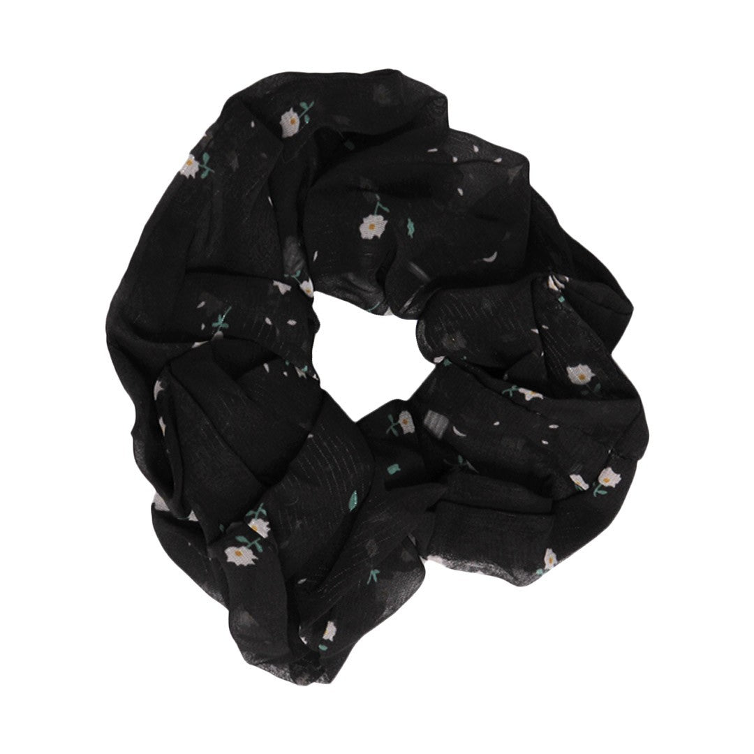 Stroberi Scrunchie Motif Flower Hair Tie