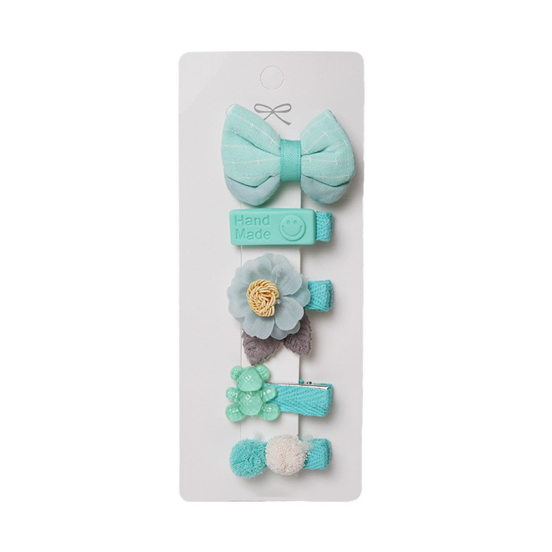 Stroberi Cartoon Mix Hair Clip Set