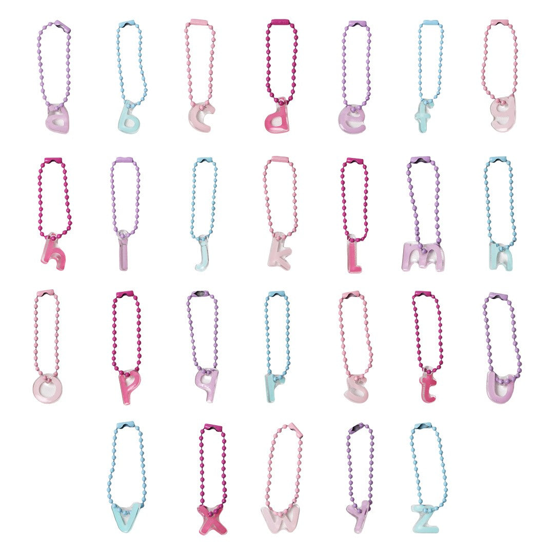 Stroberi Mini Acrylic Alphabet Keychain