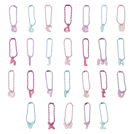 Stroberi Mini Acrylic Alphabet Keychain
