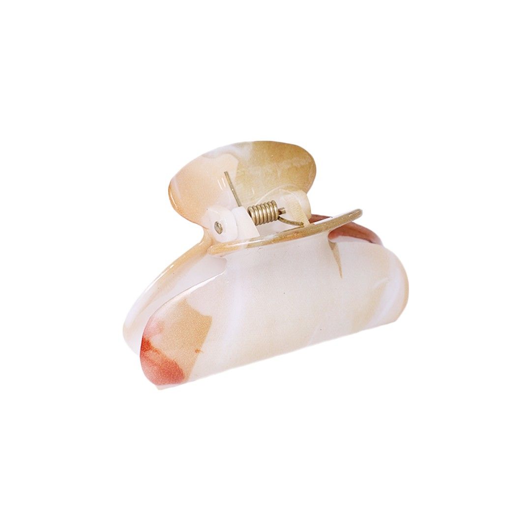 Stroberi Basic Curved Marble Hair Clip