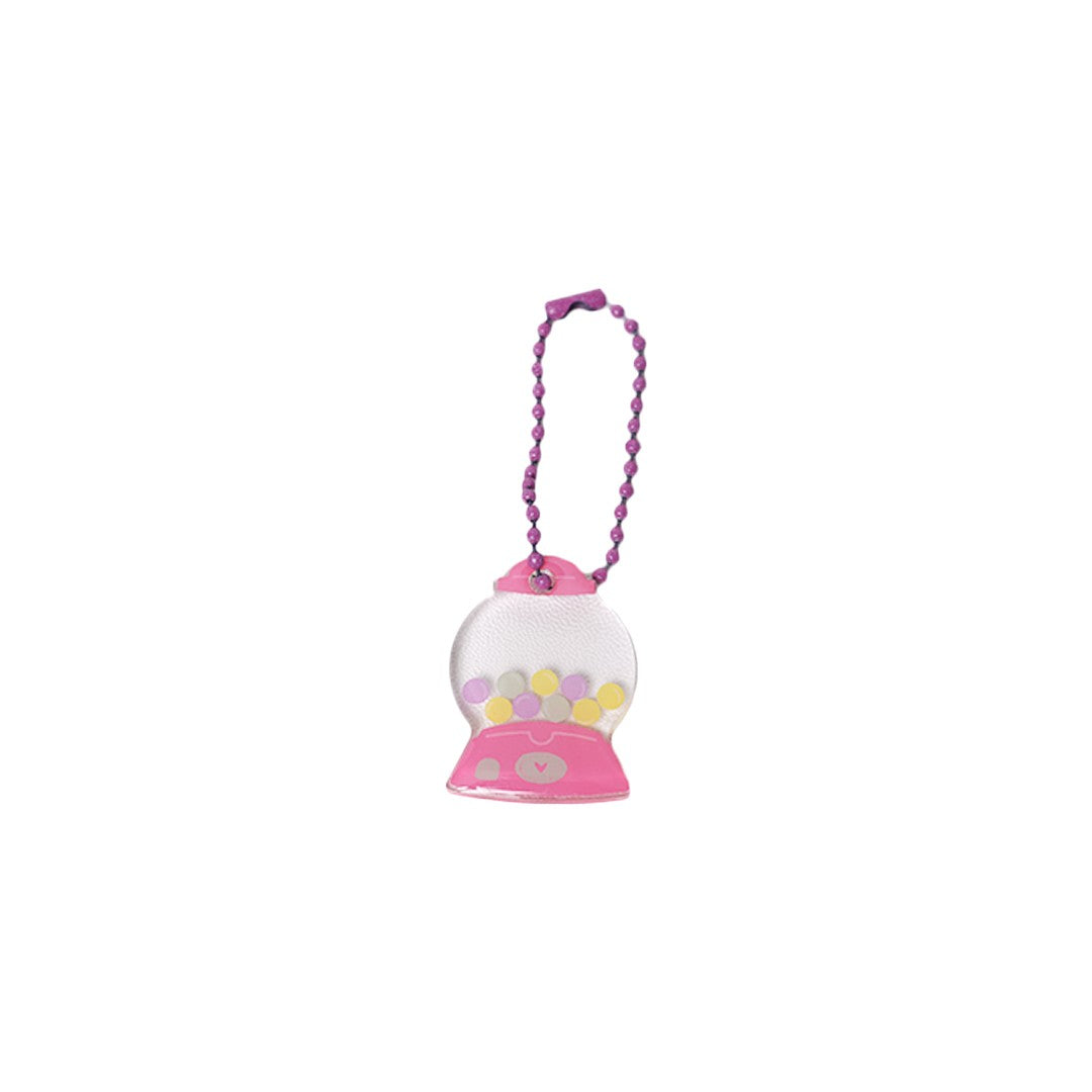 Stroberi Colorful Acrylic Keychain