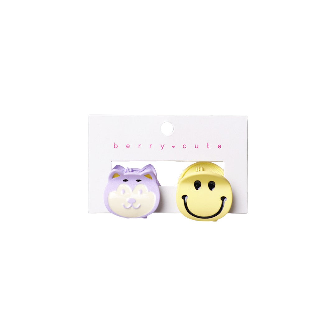 Stroberi Mini Shape Mix Hair Clip