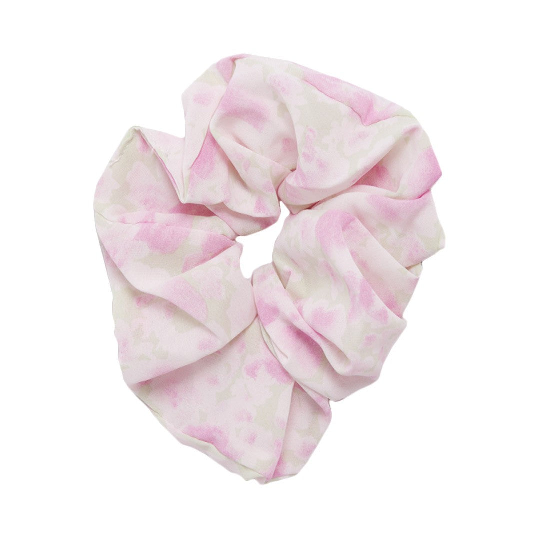 Stroberi Scrunchie Motif Flower Hair Tie