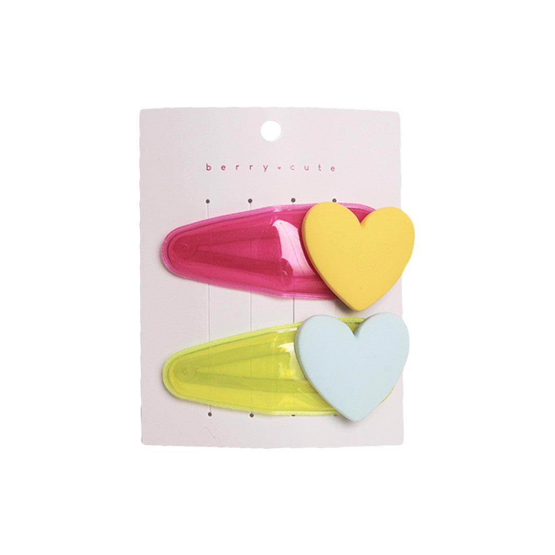 Stroberi Taper Love Hair Clip Set