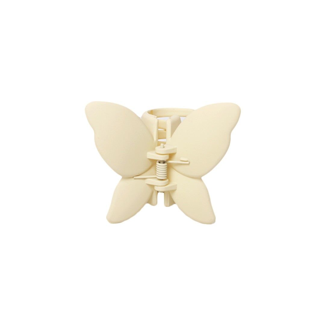 Stroberi Doff Color Butterfly Hair Clip