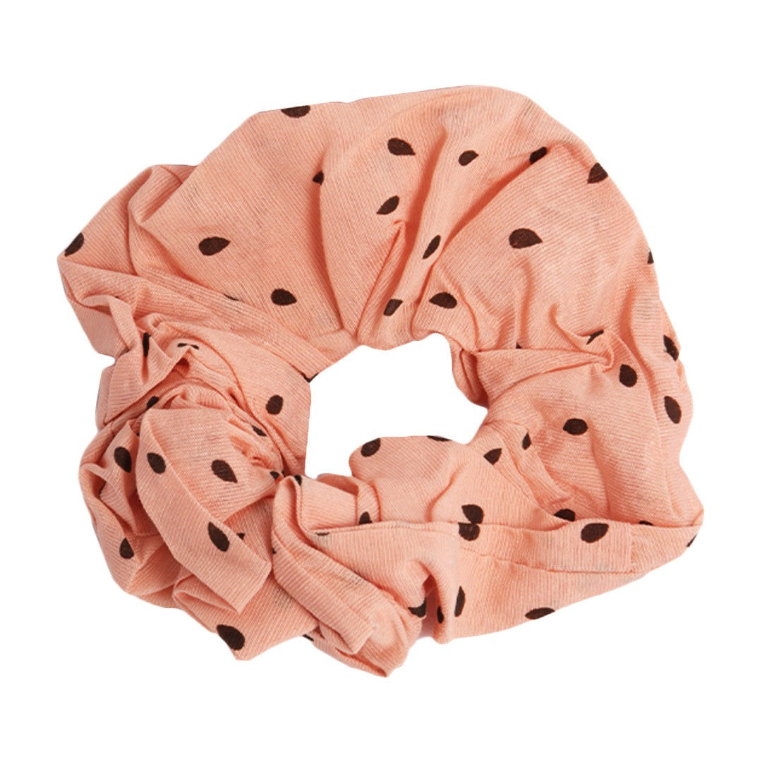 Stroberi Scrunchie Motif Dot Hair Tie