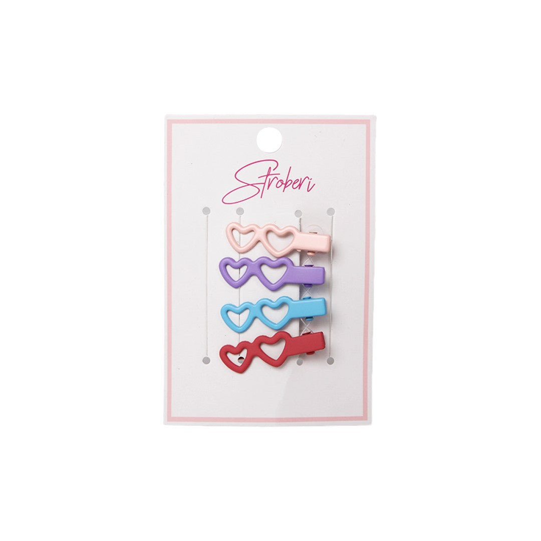 Stroberi Mini Hole Set Hair Clip
