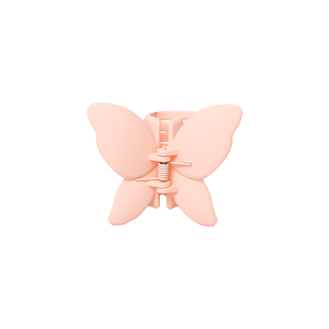 Stroberi Doff Color Butterfly Hair Clip