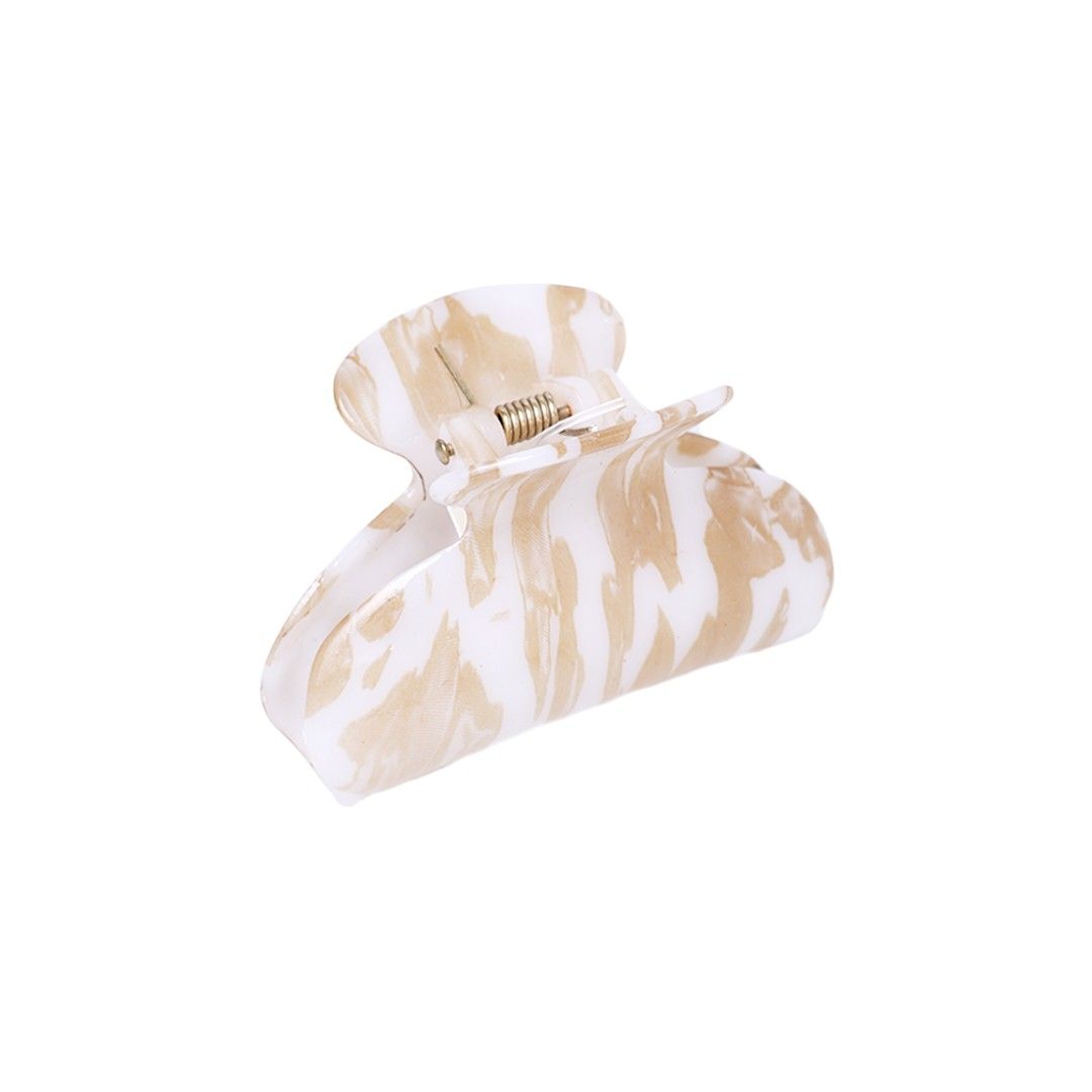 Stroberi Basic Curved Marble Hair Clip