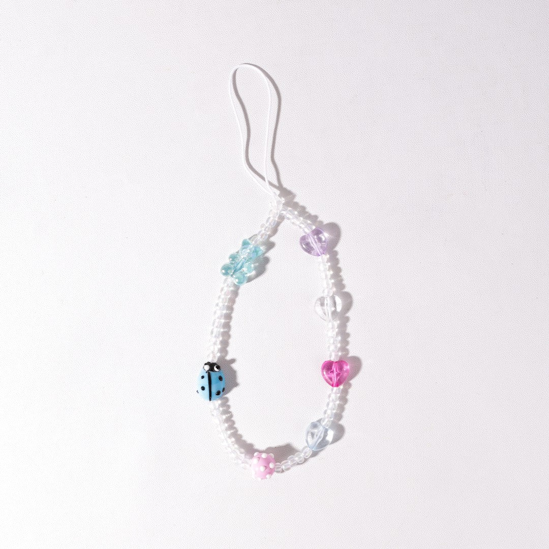 Stroberi Phone Strap Beads Accessories -2