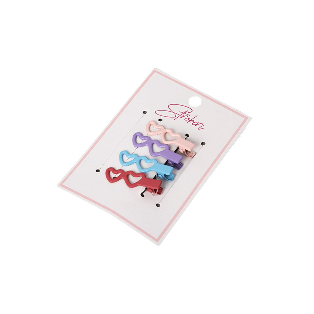 Stroberi Mini Hole Set Hair Clip