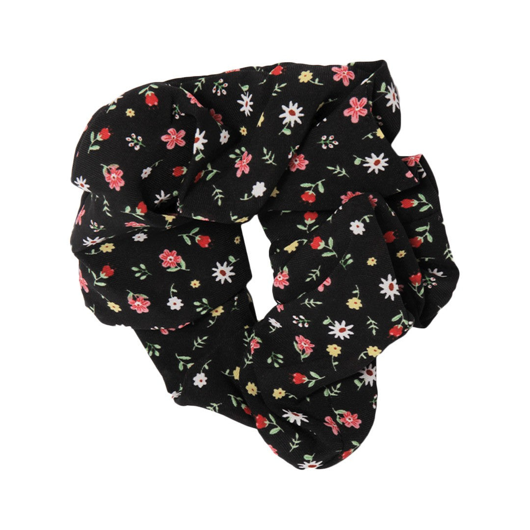 Stroberi Scrunchie Motif Flower Hair Tie