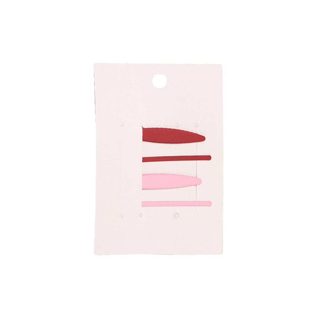 Stroberi Doff Color Set Hair Clip