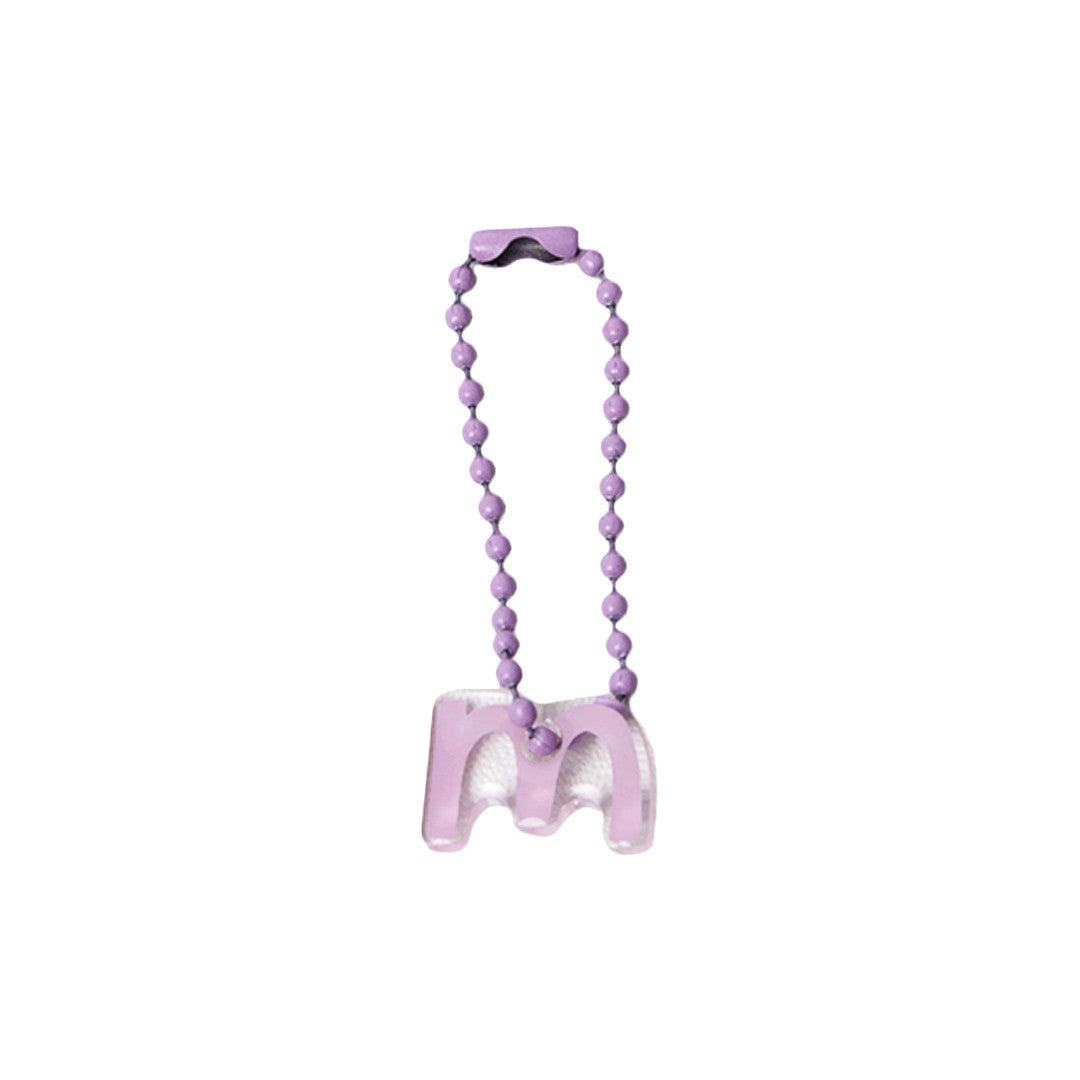 Stroberi Mini Acrylic Alphabet Keychain