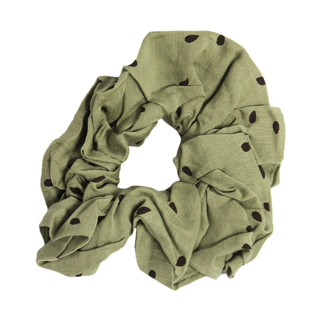 Stroberi Scrunchie Motif Dot Hair Tie