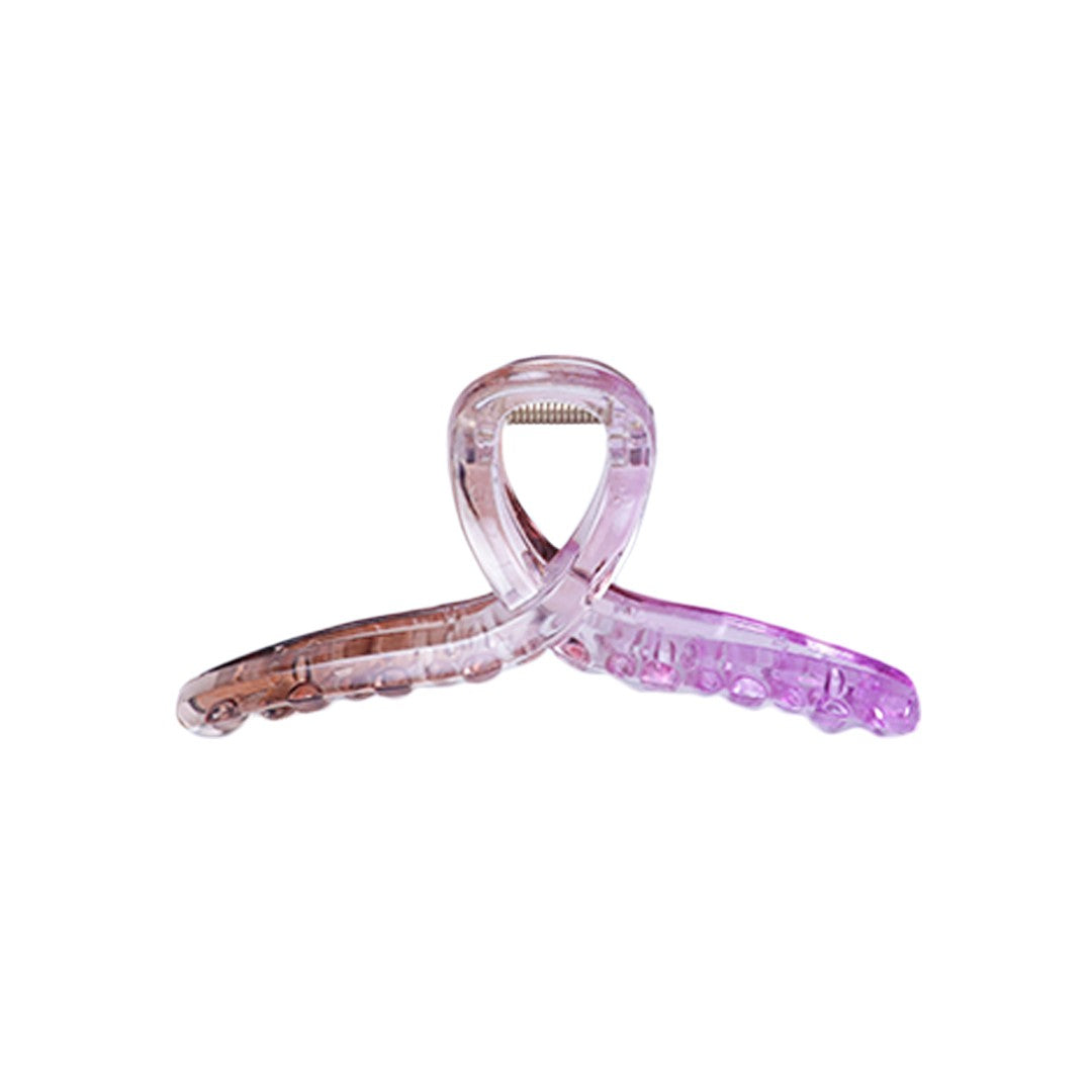 Stroberi Rainbow Transparent Hair Clip