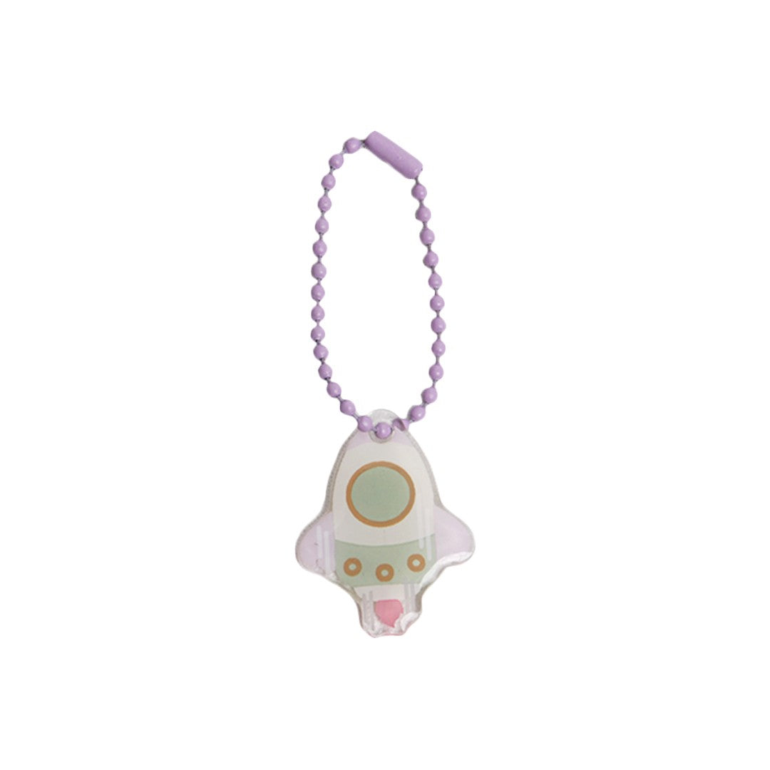 Stroberi Colorful Acrylic Keychain