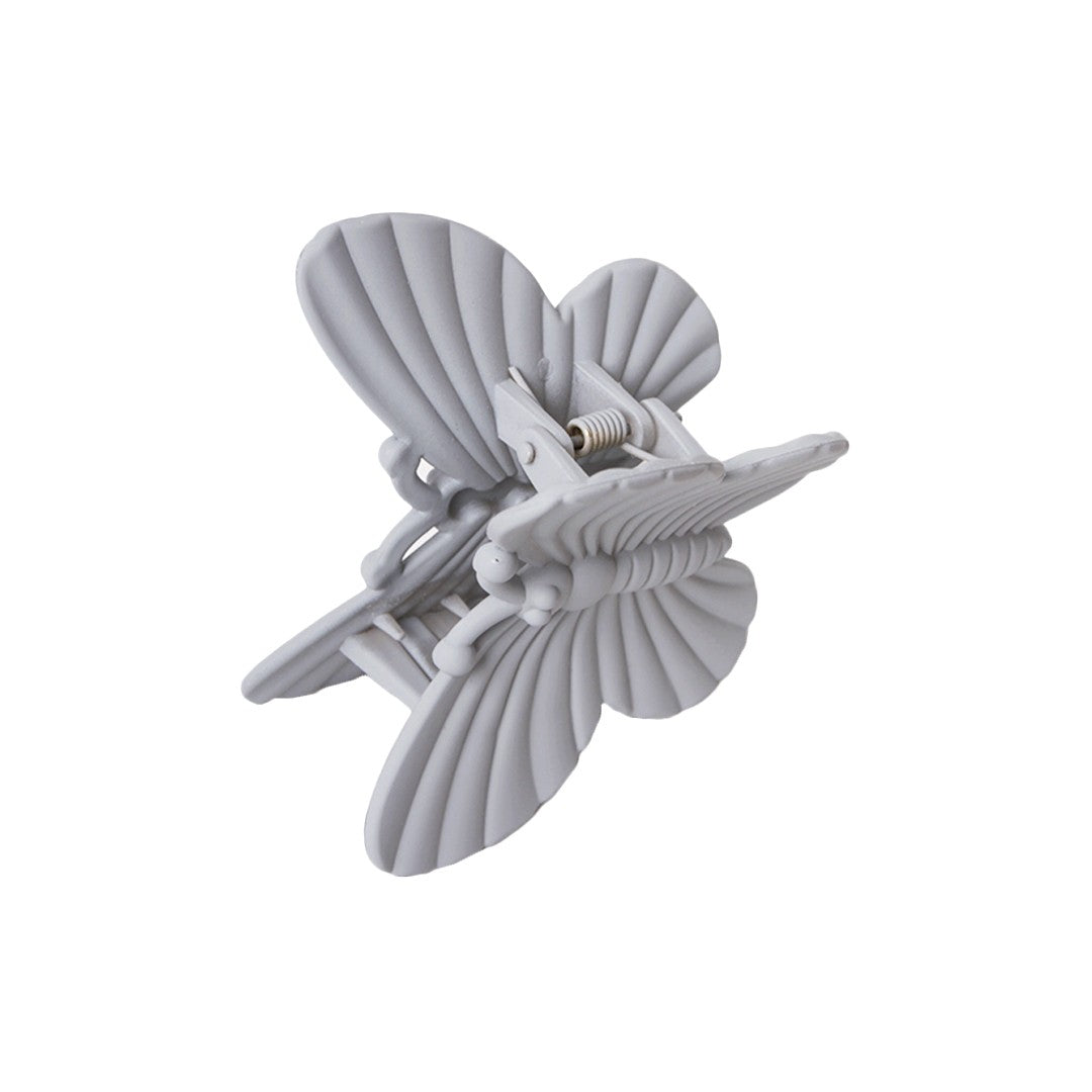 Stroberi List Doff Color Butterfly Hair Clip