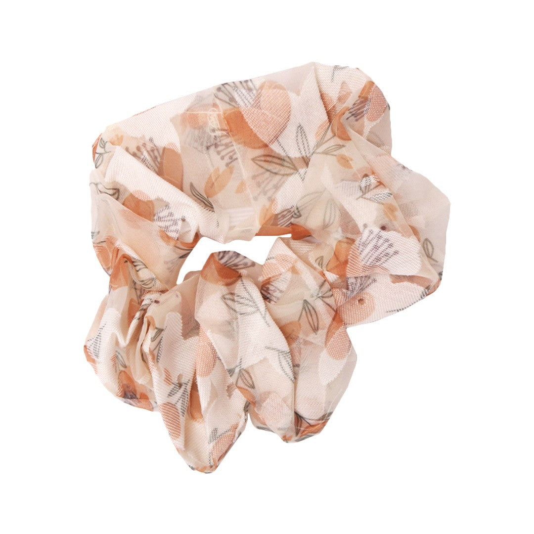 Stroberi Scrunchie Motif Flower Hair Tie
