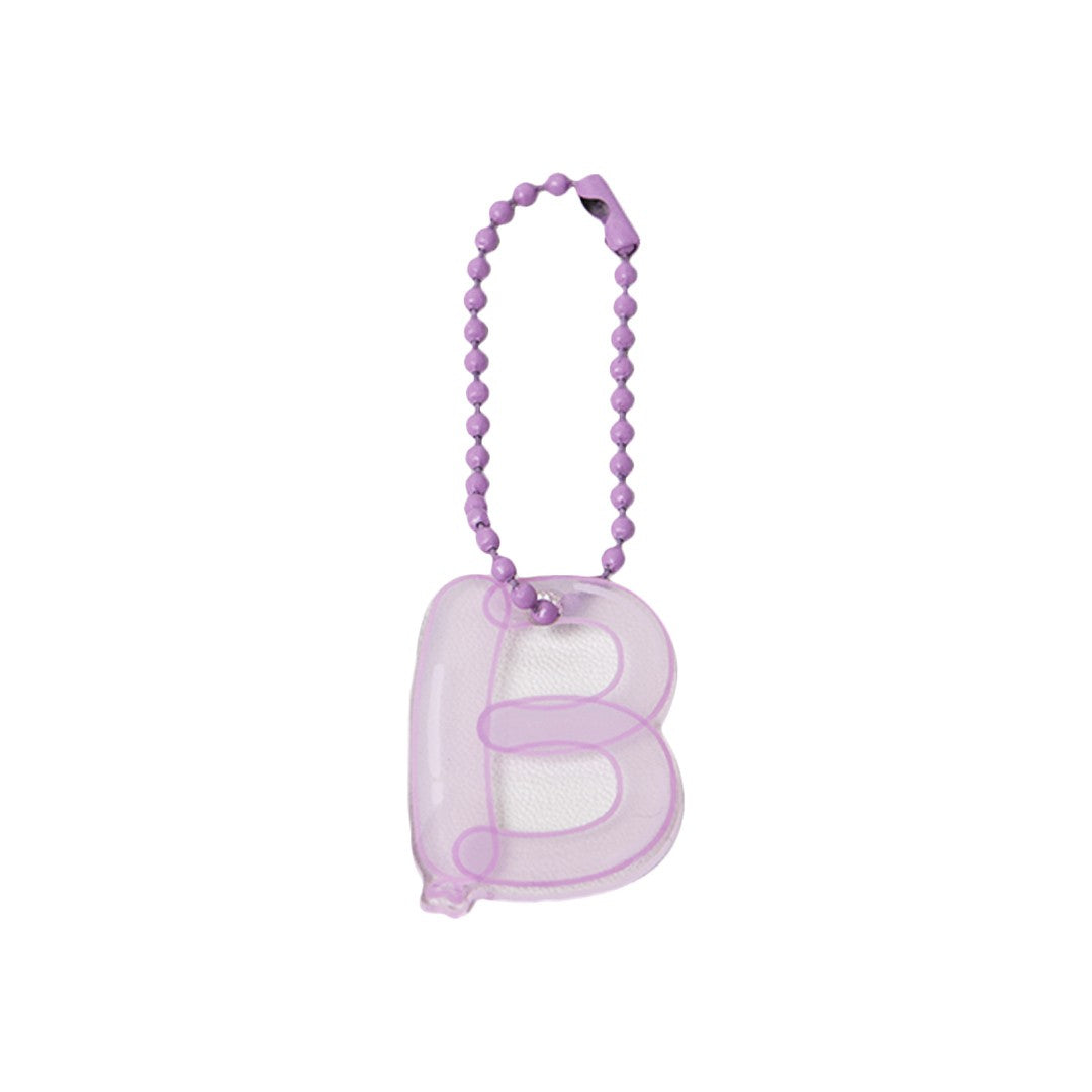 Stroberi Bubbly Alphabet Keychain