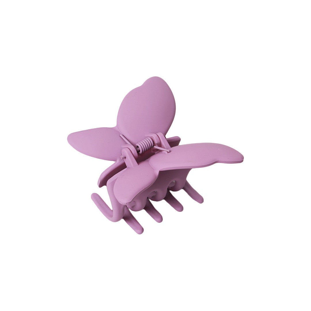 Stroberi Doff Color Butterfly Hair Clip