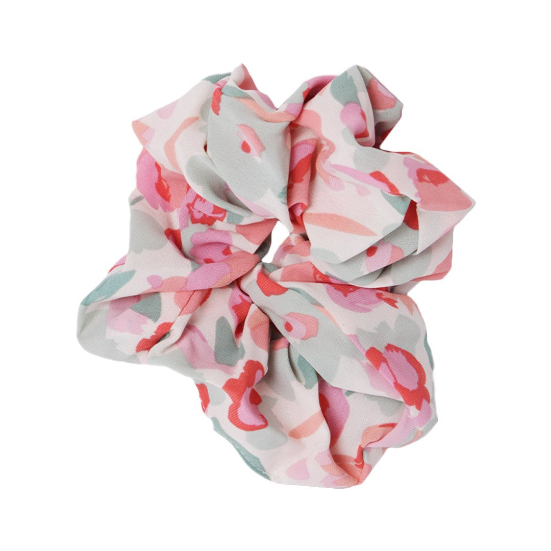 Stroberi Scrunchie Motif Flower Hair Tie