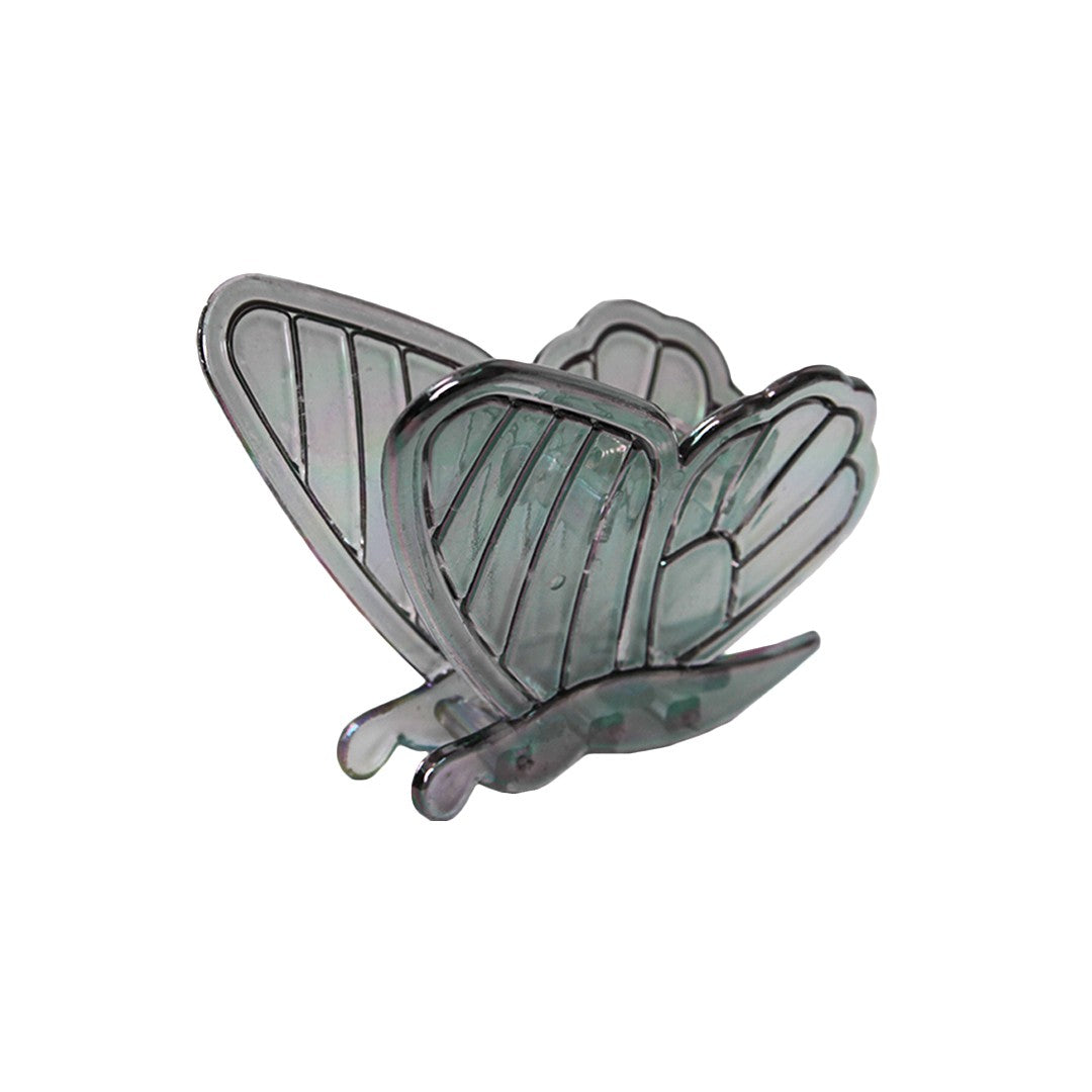 Stroberi Butterfly Metalic Hair Clip