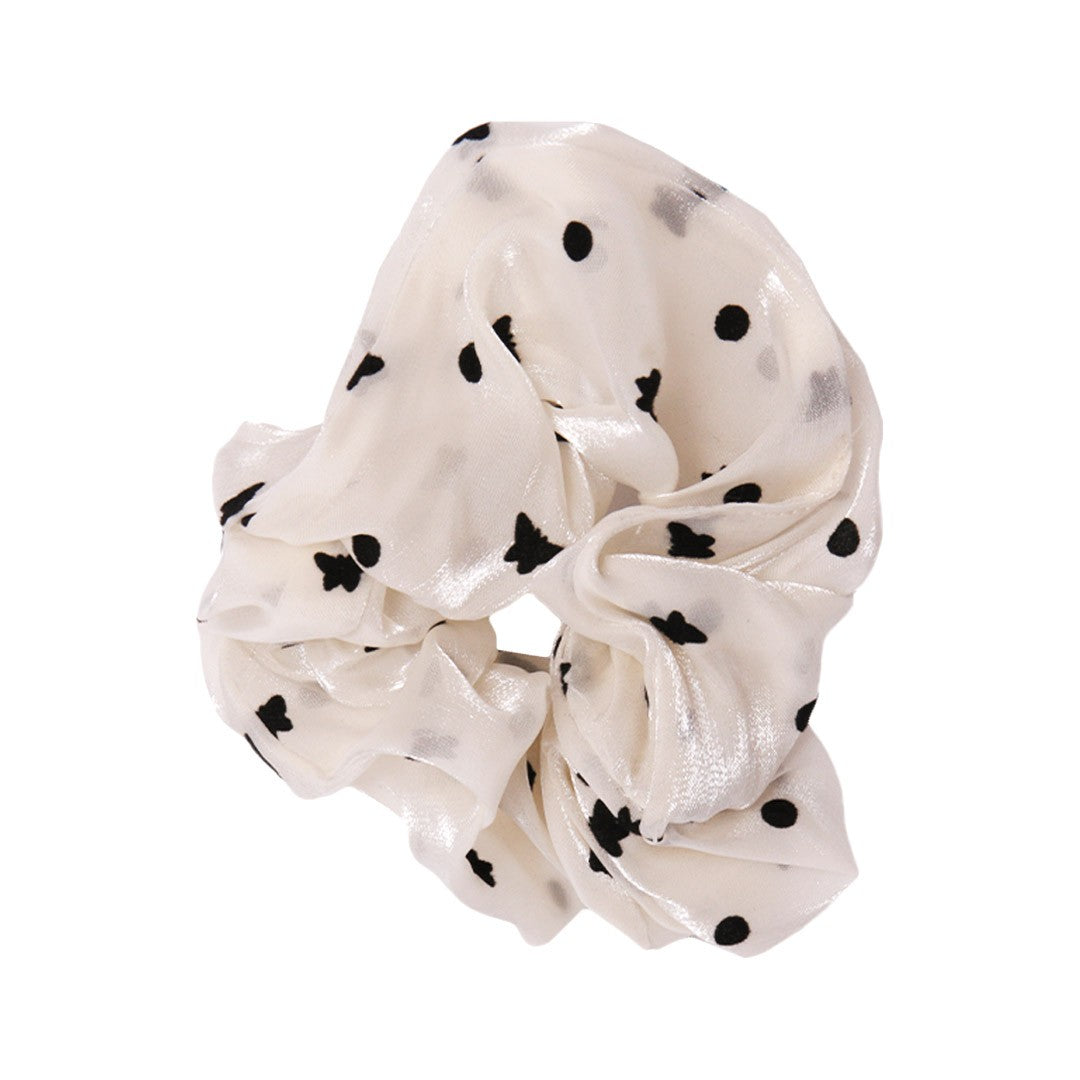 Stroberi Scrunchie Motif Dot Hair Tie