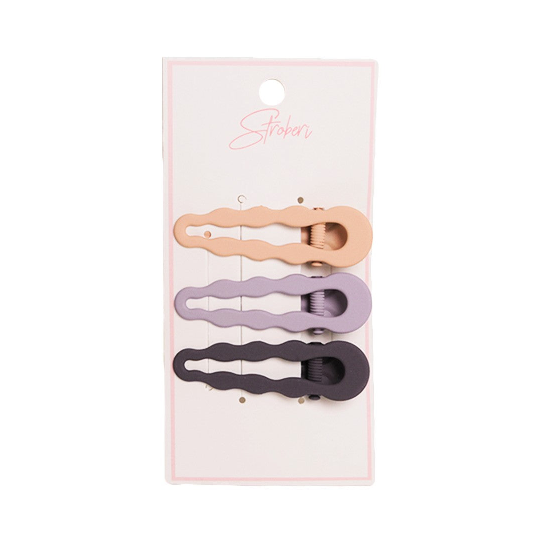 Stroberi Taper Wave Hair Clip Set