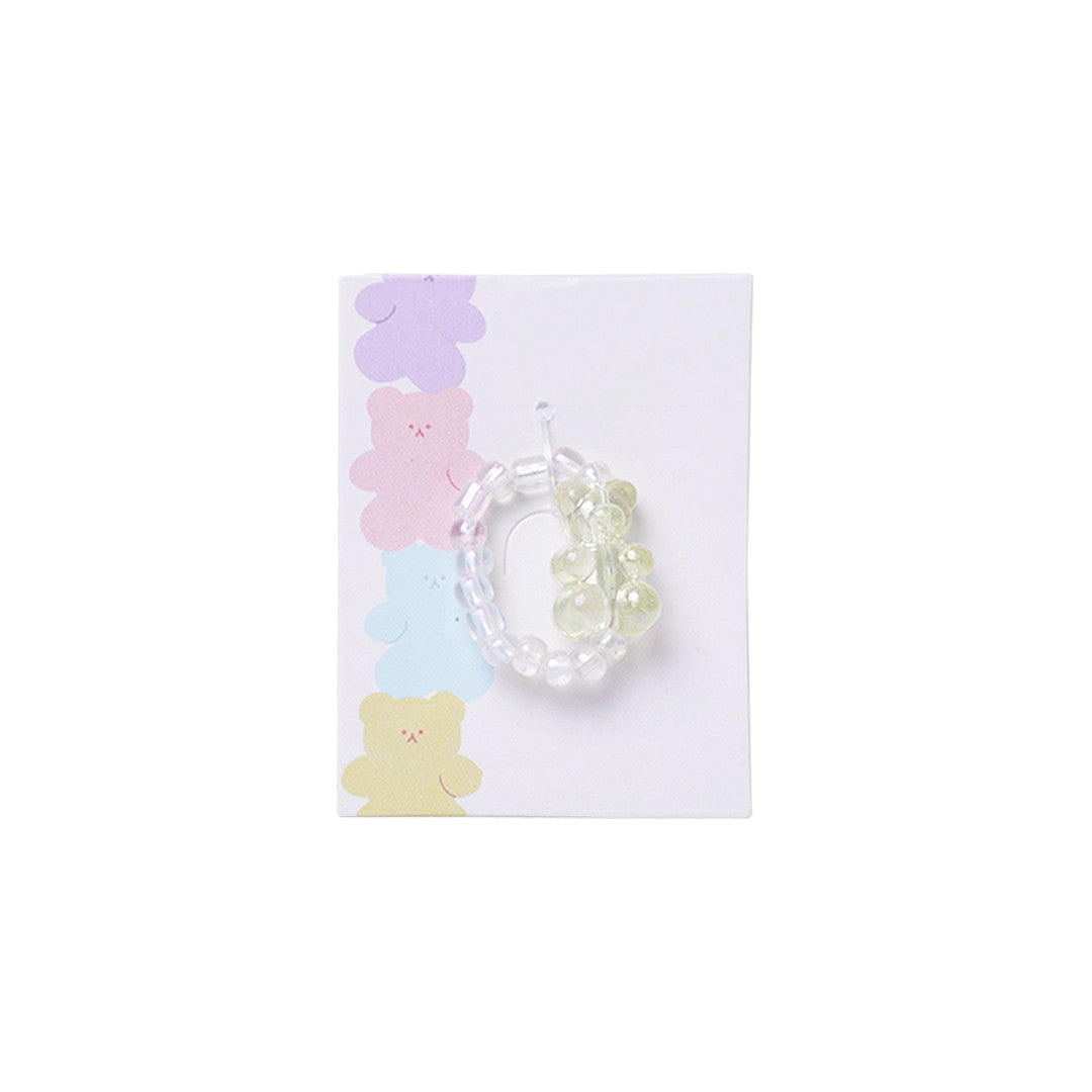 Stroberi Beads Mix Rings - 3 Bear
