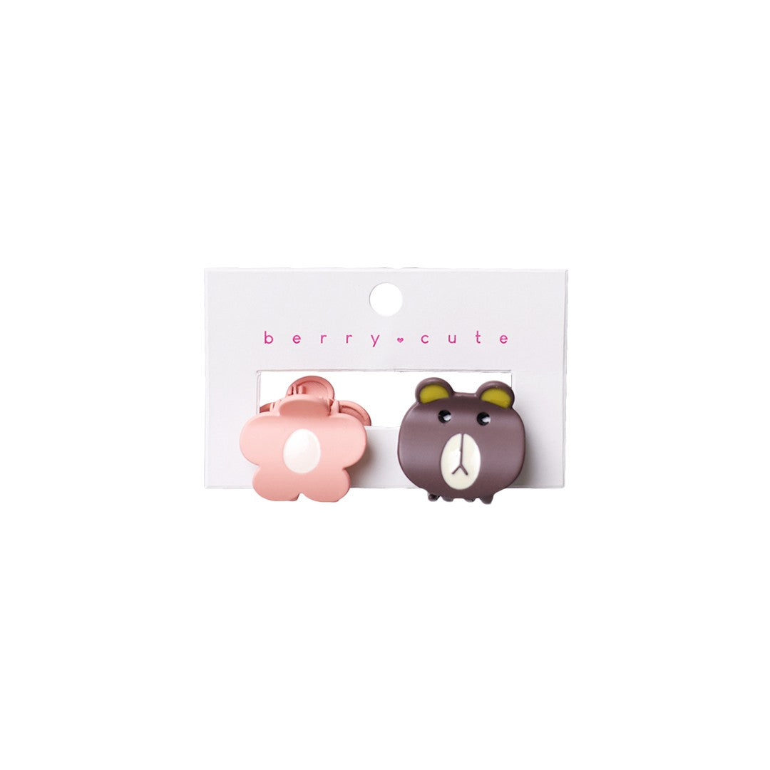 Stroberi Mini Shape Mix Hair Clip