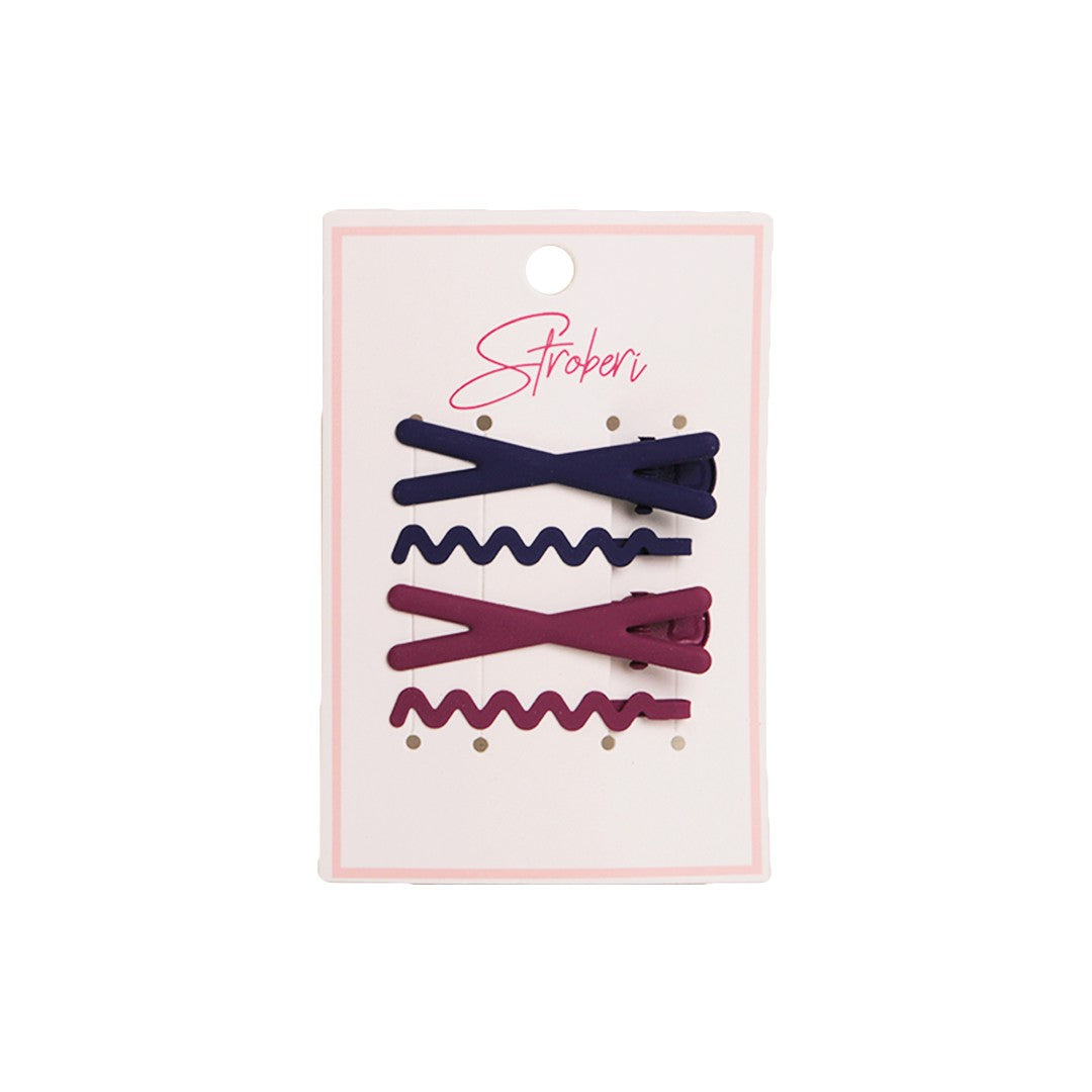 Stroberi Doff Color Set Hair Clip