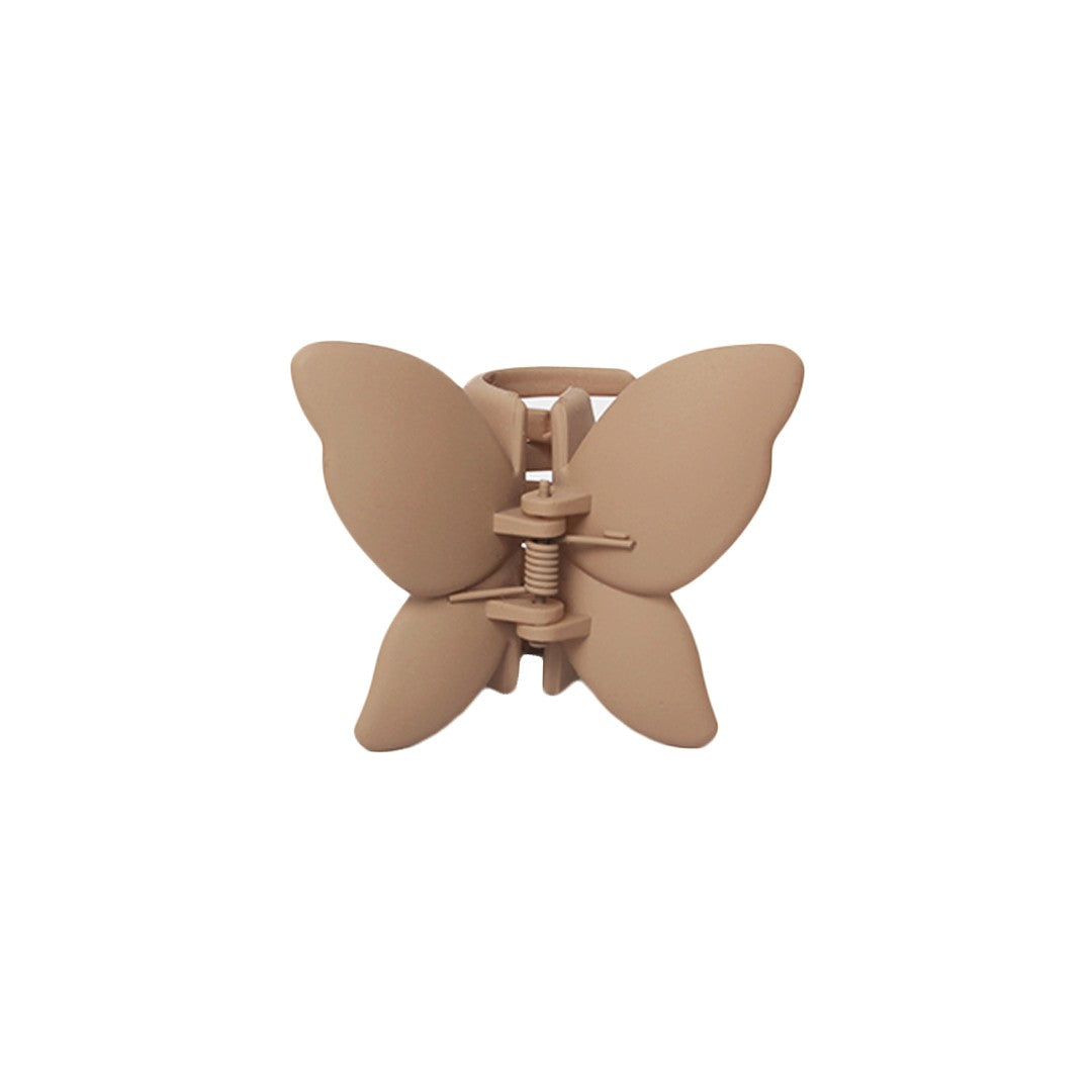 Stroberi Doff Color Butterfly Hair Clip