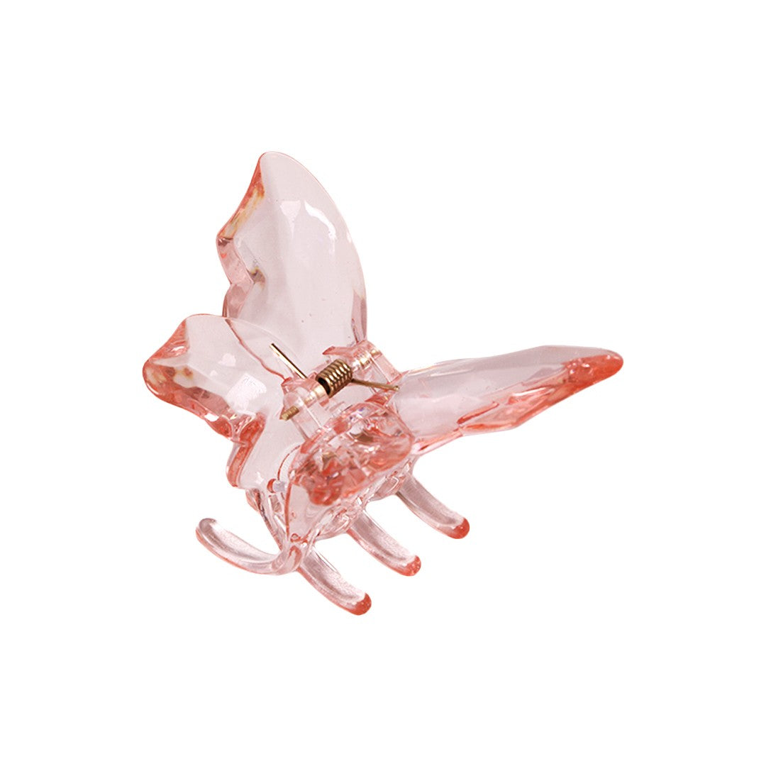 Stroberi Butterfly Metalic Hair Clip