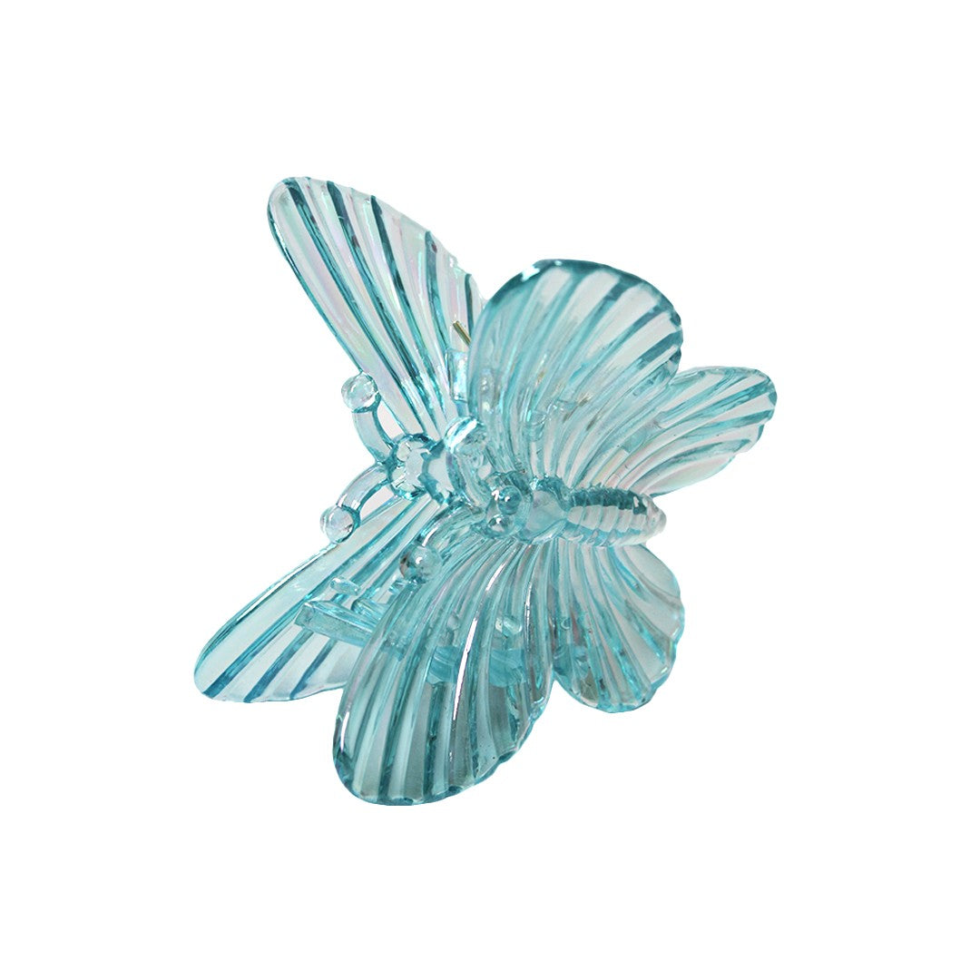 Stroberi Butterfly Metalic Hair Clip