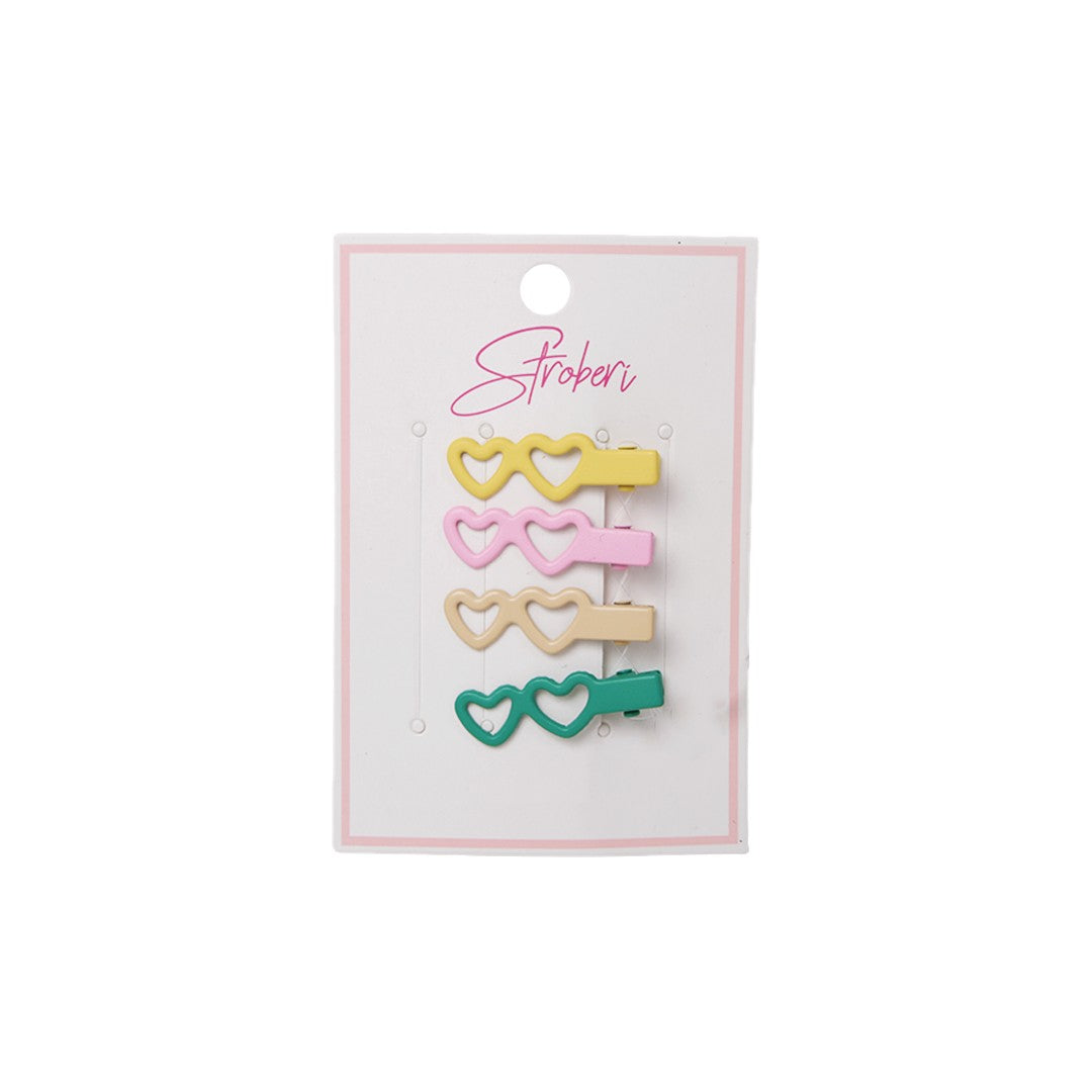 Stroberi Mini Hole Set Hair Clip