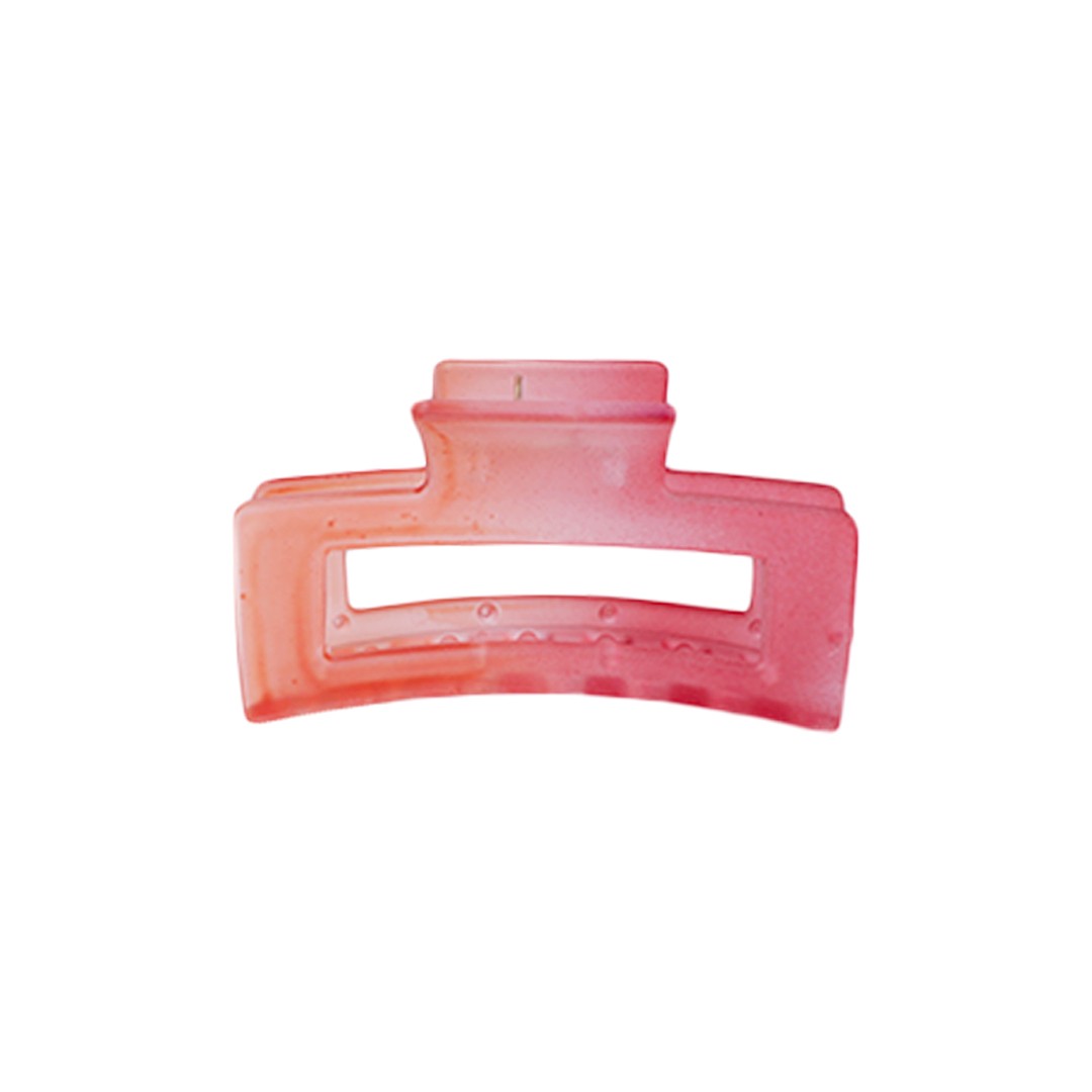 Stroberi Rainbow Transparent Hair Clip