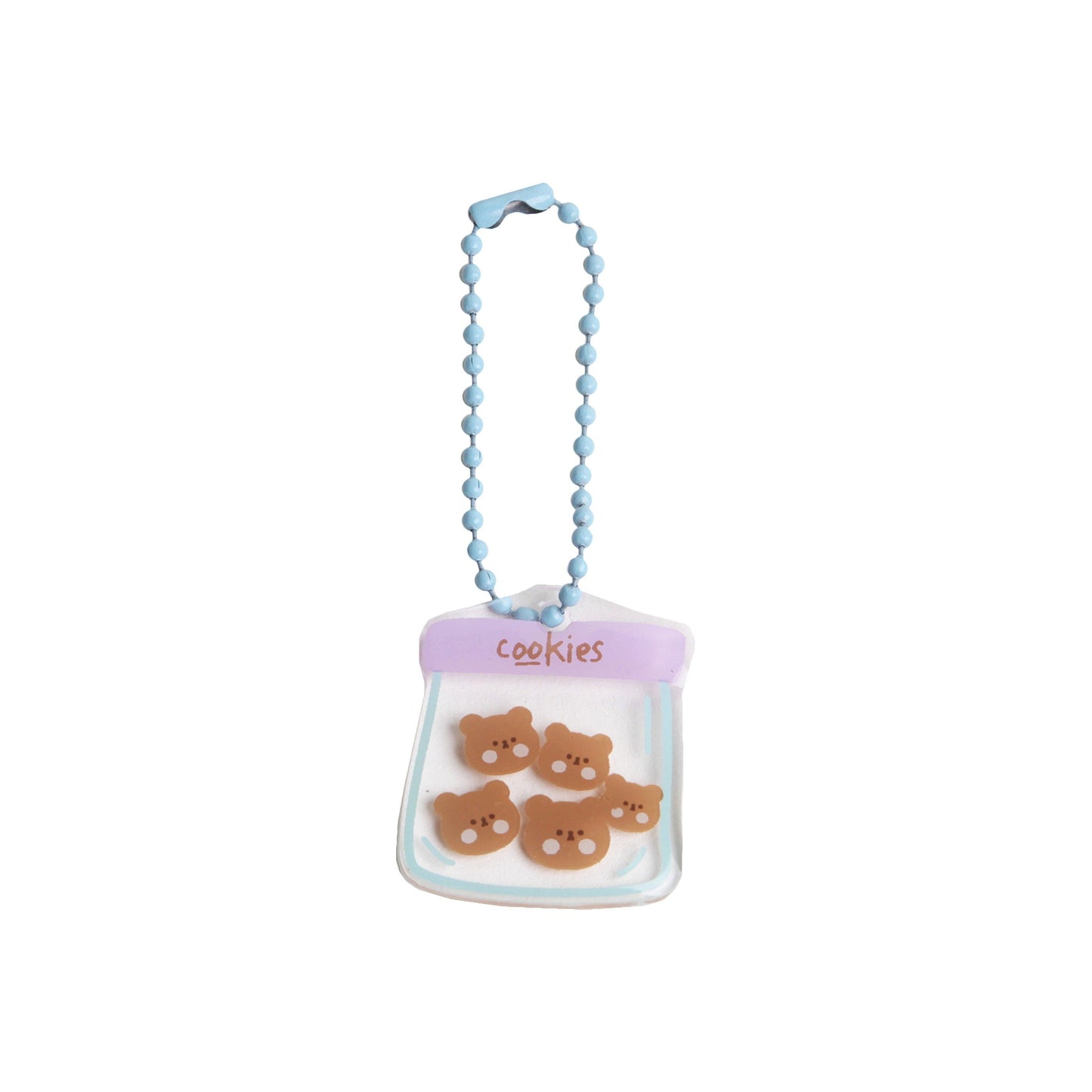 Stroberi Acrylic F&B Keychain