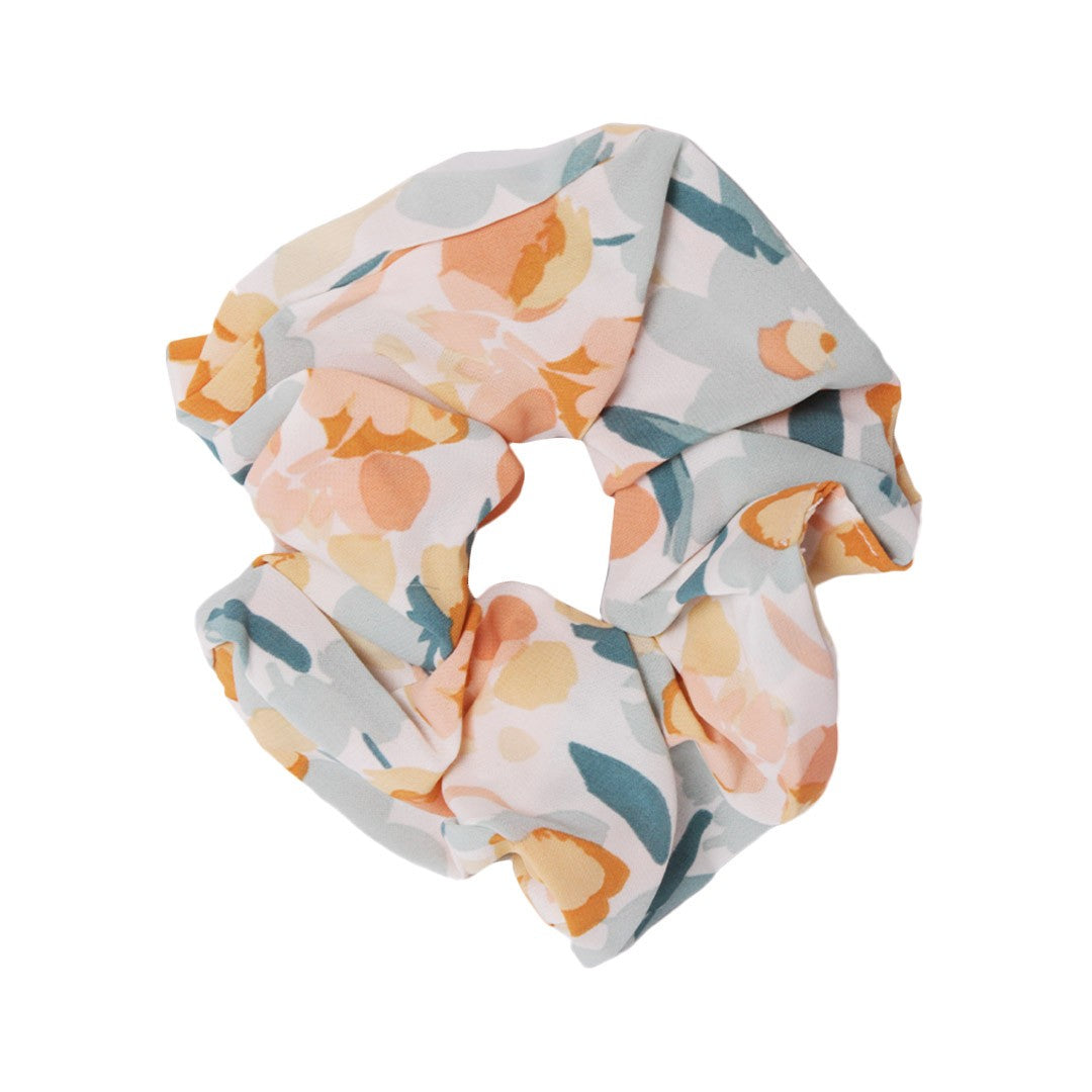 Stroberi Scrunchie Motif Flower Hair Tie