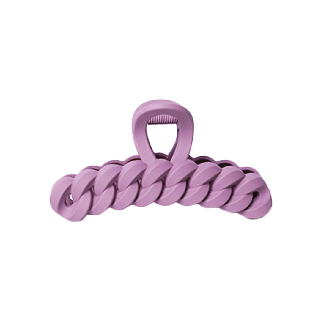 Stroberi Braid & Flower Doff Hair Clip