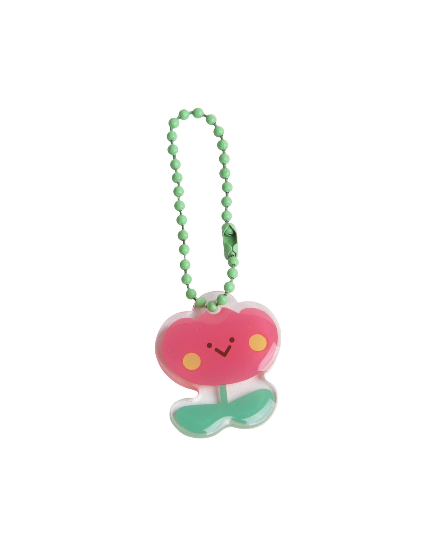 Stroberi Colorful Acrylic Keychain