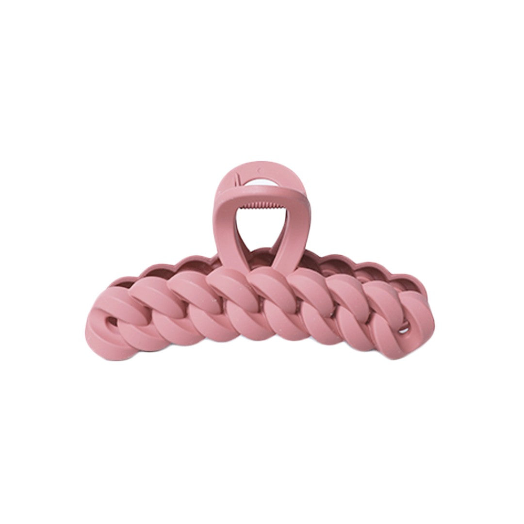 Stroberi Braid & Flower Doff Hair Clip