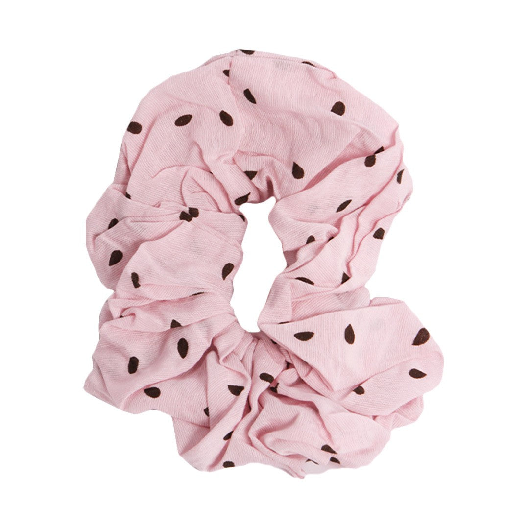 Stroberi Scrunchie Motif Dot Hair Tie