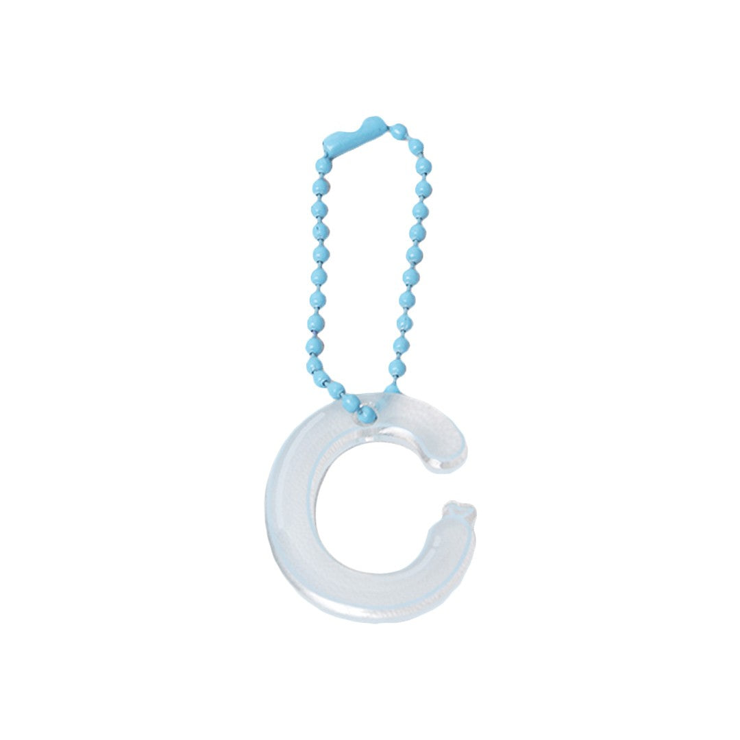 Stroberi Bubbly Alphabet Keychain