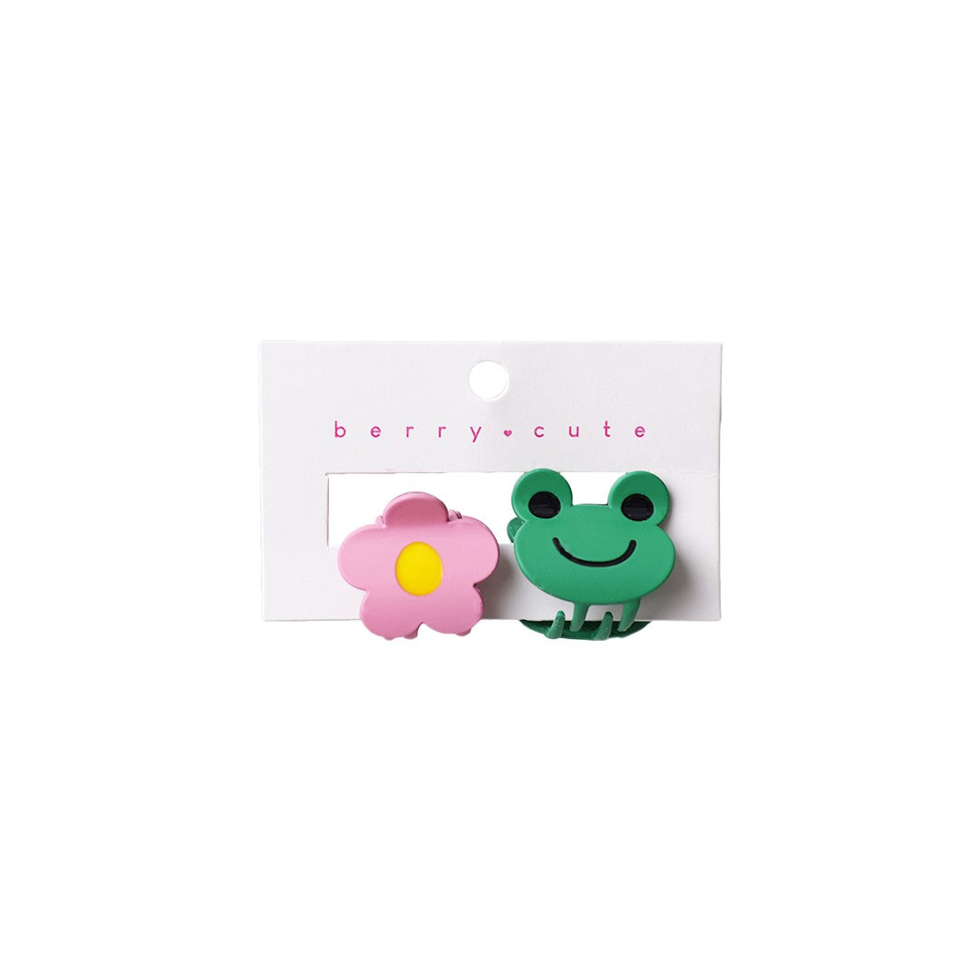 Stroberi Mini Shape Mix Hair Clip